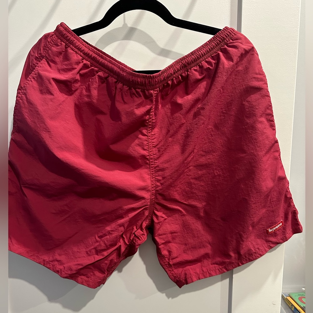 Supreme Water Shorts - Red